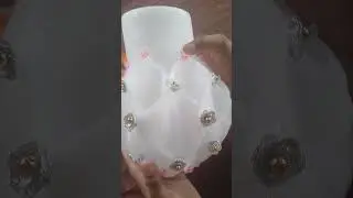 Flower pot with foam sheet || foam sheet craft idea #shorts #youtubeshorts