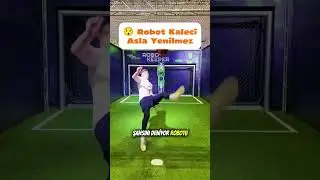 Robot kaleciye gol atmak imkansız mı? #football