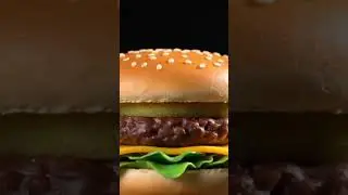 Knife vs Burger  Super Satisfying Slice in Slow Motion