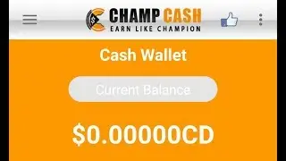 Withdraw Cash Wallet of Champcash Tutorial