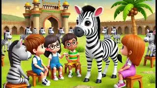 Stripes, Stripes, Everywhere: A Fun Zebra Dance Song