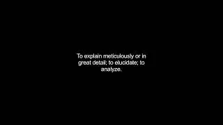 explicates video Dictionary meaning and pronunciation