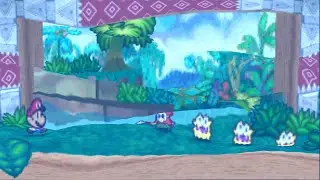 Using Sushie's Tidal Wave Crashes Paper Mario