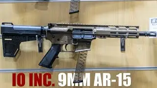IO Inc представляет 9-мм пистолеты AR (SHOT Show 2019)