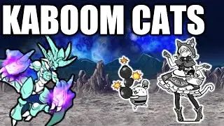 Can I Beat ITF Moon with Only Kaboom Cats - Battle Cats