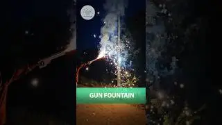 Vayanam cracker's Gun Fountain in Hindi| #vayanamcrackers #shorts #shortvideo #diwali #hindi #reels