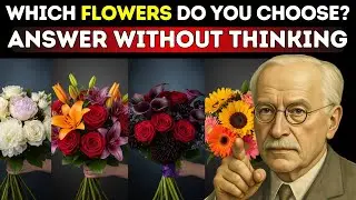 THE BOUQUET YOU CHOOSE REVEALS YOUR HIDDEN EMOTIONAL STATE   | PSYCHOLOGY TEST | CARL JUNG