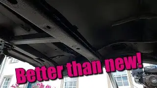Hilux surf Gen 3 Raptor liner painting the chassis plus axle refit