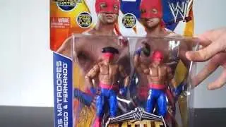Los Matadores Diego & Fernando WWE Battle Pack 29 Figure Unboxing & Review!!