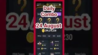 24 August Daily Combo