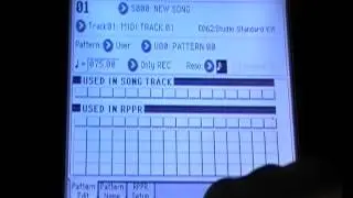 KORG M50 GRABACION DE DRUMS PATTERNS.avi