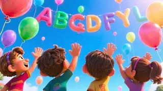 🎈✨ ABC Balloon Adventure 🎵 | Happy Learning Song for Kids | Fun Alphabet Nursery Rhyme for Children