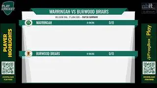 Warringah v Burwood Briars