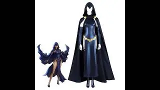 DC Comics Raven Cover Girl Cosplay Costume #Takerlama