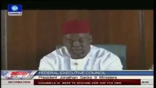 President Jonathan sacks 9 ministers,appoints overseers