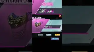 Ace Tier  Rewards c3s7 Mask in bgmi #shorts #pubg #pubgmobile #newvideo #viral #trending #popular