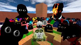 Angry MUNCI Family and Selene Deldago CHASING me in Maze in Garry's Mod!