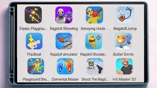Ragdoll shooter,Elemental master, Annoying uncle,Hit Master 3d @reminexgameplay @KongGameplay 