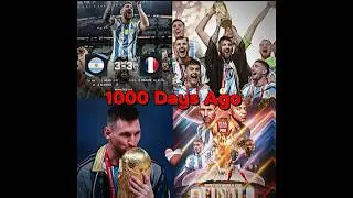 1000 Days Ago🤯 #football #shorts #trending #worldcup #fyp