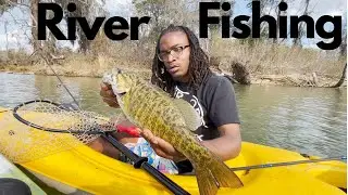 Kayak fishing in South Carolina For SMALL MOUTH !!