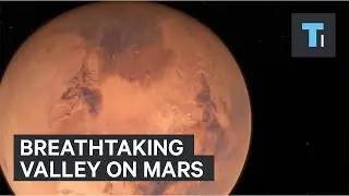 Breathtaking view of Mawrth Vallis on Mars