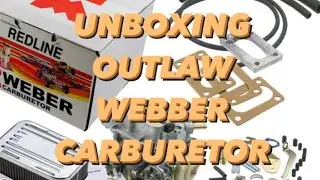 Unboxing Redline Weber K644-38 Carburetor conversion Kit for a Nissan z24i