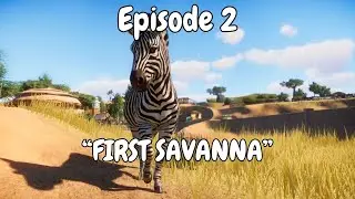 Our FIRST Big Expansion! | Zebras & Warthogs | Planet Zoo Episode 2