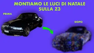 LUCI DI NATALE SULLA BMW Z3: giro notturno, Carabinieri e riflessioni di fine anno