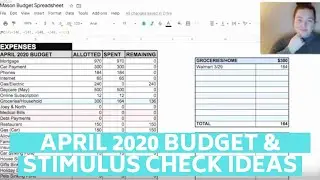 APRIL 2020 BUDGET WITH ME & IDEAS FOR YOUR STIMULUS CHECK | BABY STEP 3