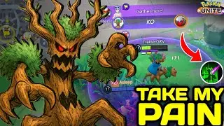 Pain Split Trevenant is a Nightmare for Every Melee Pokemons After Broken Buff 😳 Pokemon Unite