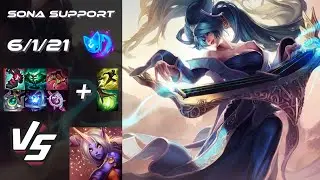 SUPPORT Sona vs Soraka - EU Grandmaster Patch 25.S2.3