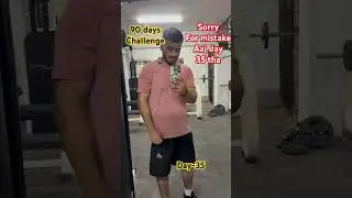 Day-35 l 90 day challenge l Gym l body change l #gym  #fitness #90dayschallenge @sanyarvlogs4882