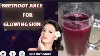 Beetroot juice recipe//Ginger-Beetroot Juice// Healthy and tasty beetroot juice for glowing skin
