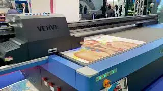 ColorJet | Powerful & all-new Technology Upgrade True Flatbed UV printer at Viscom Italia