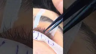 Lashes extensions at canvas salon & studio