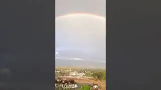 Weather Window from The National Weather Desk #tornado #waterspout #sunset #rainbow