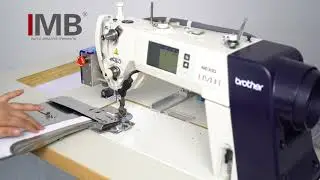MB 5012A BR S7300A 303P AUTOMATIC SHIRTS CUFF SEWING MACHINE