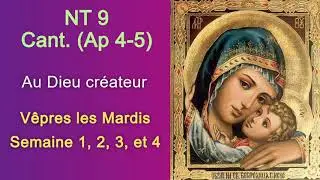 NT 9, V&ecirc;pres les Mardis semaine 1