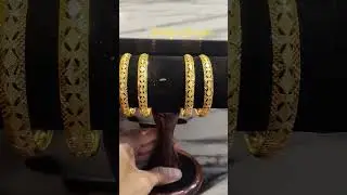 Top Trending Gold jewellery Bangles.....#jewellery #gold #bangles #silver #Suhailcreations #trending
