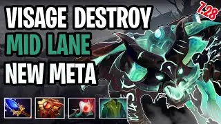 SAVAGE VISAGE 7.28 - OFFICIAL MID HERO - TOP IMMORTAL DOTA 2