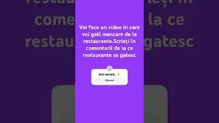 Cu ce restaurant să fac?Apropo doar 3 castigatori care aleg restaurantul