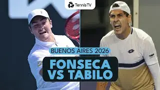 Joao Fonseca vs Alejandro Tabilo THRILLING Encounter 🔥 2026 Buenos Aires Round 2 Highlights