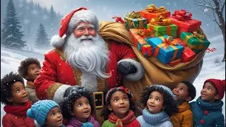 Snowflakes and Santa 🎅 A Merry Christmas Song for Kids