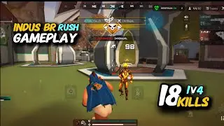 Indus BR 1v4 Gameplay @IndusGame  #indiakaindus  #indusbr #indusbattleroyal 