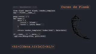 Nuevo Curso de Flask  Framework  minimalista escrito en Python