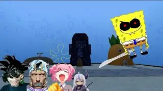 Gmod Death Run funny moments (Spongebob)