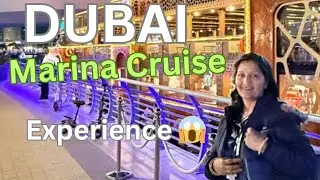 Dubai Marina Cruise Night Tour 🌃 | Luxury, Lights & Feelings! #nidhigarg #dubai 