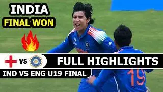 India Vs England U19 ICC Cricket World Cup Final Match Highlights 2026 | Ind VS Eng