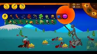 STICK WAR game 🎮 unlimited shoulders and enemies and enjoy the video or subscribe and like...