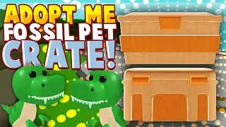 Adopt Me Fossil Pet Crates!! New Adopt Me Fossil Egg Update Leaks (Roblox)